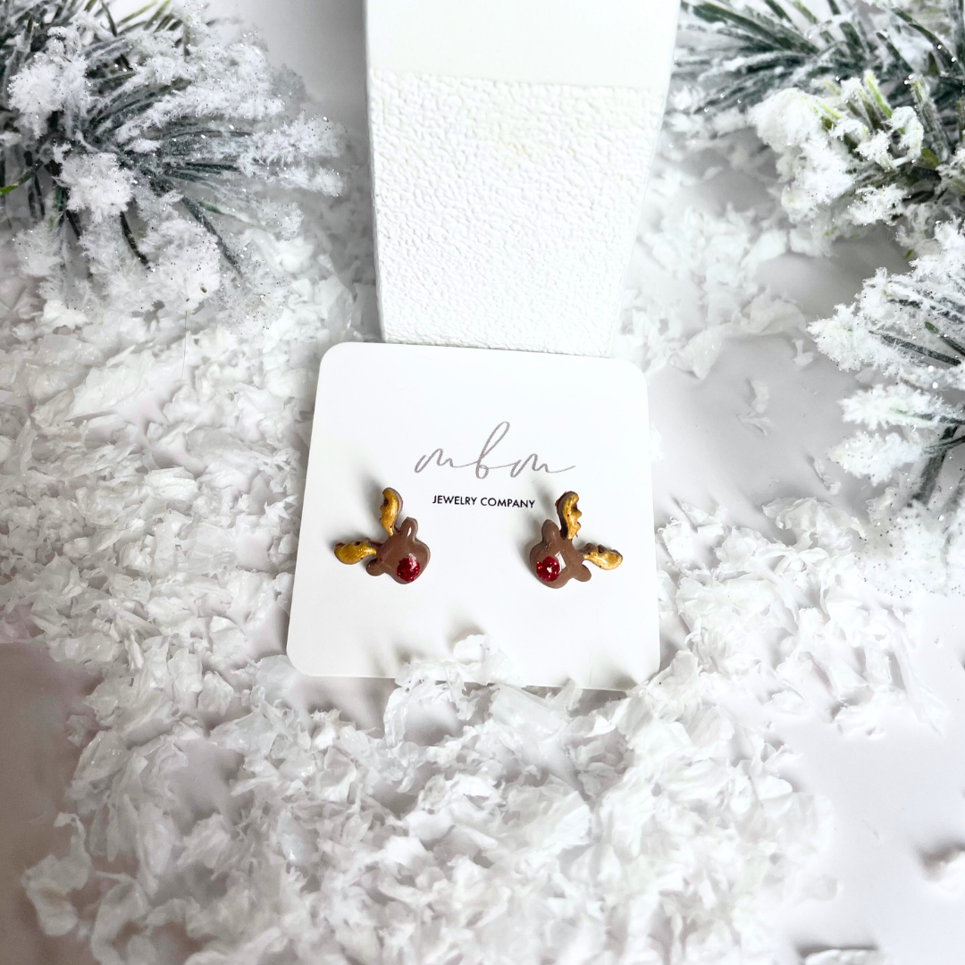 Reindeer Studs