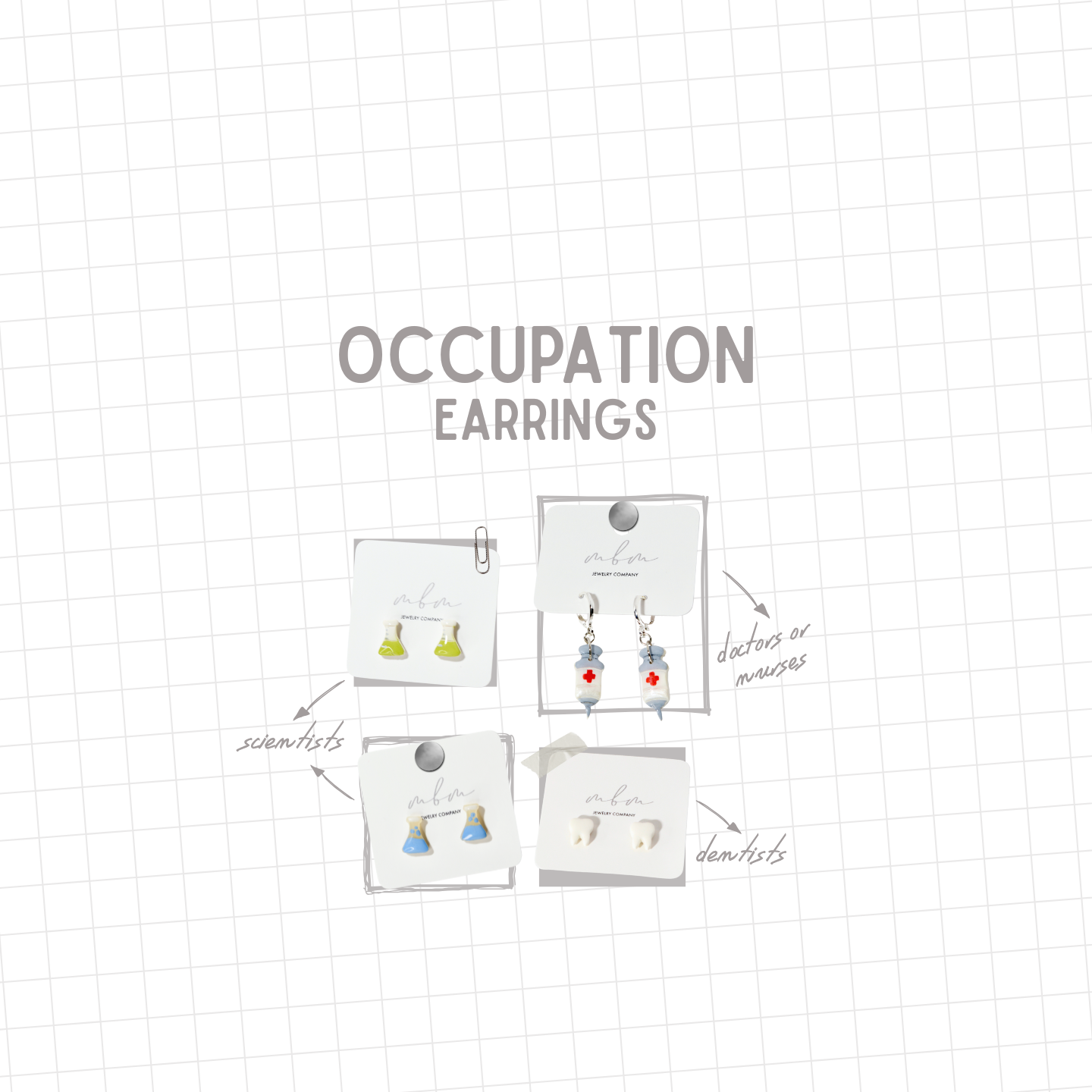 Occupation Earrings