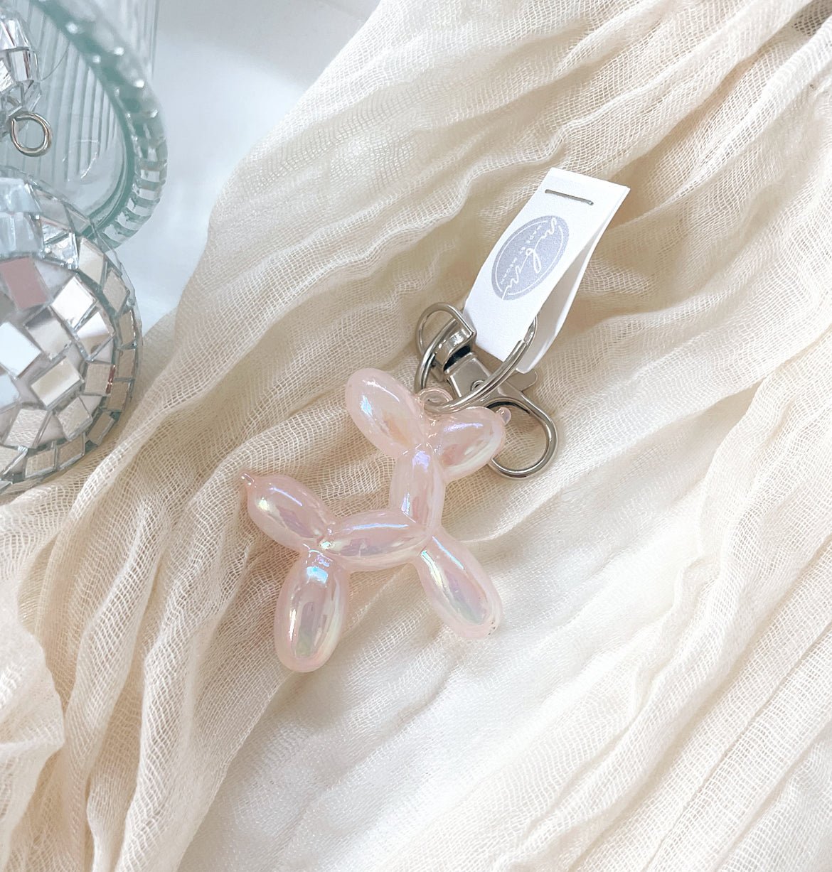 Balloon Dog Keychains