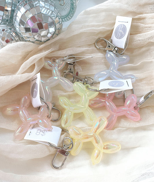 Balloon Dog Keychains